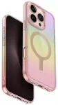 Case UNIQ Iridescia for iPhone 16 Pro Magclick Charging pink prism