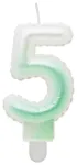 GoDan Tordik&uuml;&uuml;nal - &Otilde;hupall Number 5 (7cm) White/Green Ombre