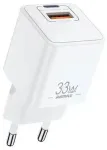 Remax BATT RP-U26 reisilaadija | 33W | PD, QC | USB-A, USB-C | valge