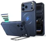 ESR Cyber Tough telefoni &uuml;mbris alusega ja MagSafe toega iPhone 17 Pro | iPhone 18 Pro sinine