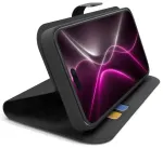 SBS Wallet Smart raamatut&uuml;&uuml;pi telefoni &uuml;mbris alusega iPhone 18 Pro Max must