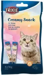 Maiuspalad kassidele : Trixie Creamy Snack with shrimp, 5&times;14g