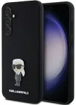 Karl Lagerfeld KLHCS23FEMHKNPK Ikonik Metal Pin telefoni &uuml;mbris Samsung Galaxy S23 FE must