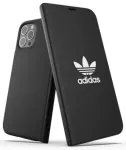 Adidas Originals raamatstiilis &uuml;mbris BASIC, iPhone 12 Pro Max 6,7" must / valge 42228