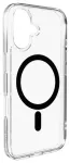 Puro Lite Mag TPU+PC &uuml;mbris MagSafe toega iPhone 17 jaoks - l&auml;bipaistev musta r&otilde;ngaga