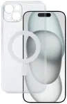 TEL PROTECT MagSilicone telefoni &uuml;mbris MagSafe toega iPhone 15 Plus l&auml;bipaistev