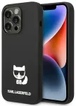 Karl Lagerfeld KLHCP14XSLCTBK iPhone 14 Pro Max 6,7" hardcase czarny|black Silicone Choupette Body