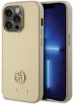 Guess GUHCP15XPS4DGPD iPhone 15 Pro Max 6.7" gold|gold hardcase Strass Metal Logo