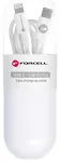 Forcell F-Energy C291 data transfer and charging cable | USB-C to Lightning | PD | 27W | 1m | white