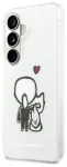 Karl Lagerfeld IML K&CH Back Logo magnetiline &uuml;mbris Samsung Galaxy S26 jaoks, l&auml;bipaistev