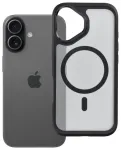 Forcell F-Protect Smoke Hybrid Premium telefoni &uuml;mbris MagSafe toega iPhone 17 must