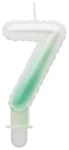GoDan Tordik&uuml;&uuml;nal - &Otilde;hupall Number 7 (7cm) White/Green Ombre