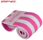 SportVida Fitness & Crossfit Hip Band tuhara- ja alalihaste kumm 32*7,6cm Roosa