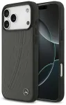Mercedes nahast Large Laurel Leave telefoni&uuml;mbris MagSafe toega, sobib iPhone 17 Pro Max, antratsiit