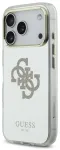 Guess PC|TPU Mirror 4G Glitter Logo MagSafe toega telefonikott iPhone 17 Pro kuldne