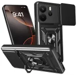 Defender Slide case for Xiaomi Redmi Note 14 4G (Global) black (164.84 x 78.15 x 8.16 mm)