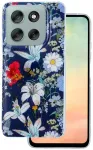 Glow Glam &uuml;mbris Motorola Moto G86 sinine