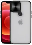 Tel Protect Cyclops telefoni &uuml;mbris iPhone 12 Pro must (kaamera kaitsega)