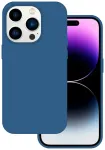 Tel Protect Silicone Premium telefoni &uuml;mbris iPhone 14 Pro tumesinine