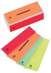 TweezermanNeon Hot 4 in 1 File, Buff, Smooth & Shine Block -