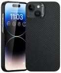 Benks Magnetic Armor Air Kevlar Case Metal Frame 600D telefoni &uuml;mbris iPhone 15 Plus must