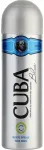 Cuba Blue by Cuba Kehapihusti 6.6 OZ MEESTELE