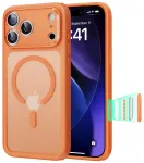 ESR Classic Hybrid telefoni &uuml;mbris MagSafe toega iPhone 17 Pro Max oranž