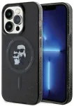 Karl Lagerfeld KLHMP15LHGKCNOK iPhone 15 Pro 6.1" czarny|black hardcase Karl&Choupette Glitter MagSafe