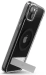 Spigen Ultra Hybrid S telefoni &uuml;mbris alusega ja MagSafe toega iPhone 15 Plus must