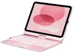 Case Flexbook Touch Typecase with keyboard for iPad 11" (A16) 2025 / iPad 10.9" 2022 light pink