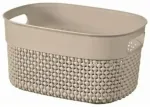 Korv Filo S 6L 26,6 x 22 x 15cm beež