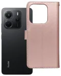 MEZZO Raamatukujuline &uuml;mbris XIAOMI Redmi Note 14 4G (GLOBAL - 164,84mm x 78,15mm x 8,16mm) teddy bear roosakuldne