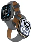 AmazingThing nutikella rihm Apple Watch (45/46/49 mm) jaoks | nahkne | hall
