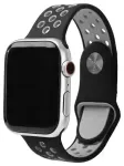 Beline Sport nutikella rihm Apple Watch (38/40/41 mm) jaoks | silikoonist | must/hall
