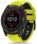 Tech-Protect IconBand Pro nutikella rihm Garmin Fenix 3/5X/3HR/5X Plus/6X/6X Pro/7X jaoks | silikoonist | roheline