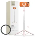TECH-PROTECT L10S MAGSAFE BLUETOOTH SELFIE STICK TRIPOD PINK/GREY