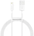 Baseus CALYS-A02 andmeedastus- ja laadimiskaabel | USB-A - Lightning | 12W | 1m | valge