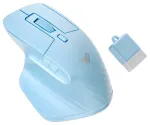 Aula SC150 2in1 Juhtmeta + Juhtmega Super Mini (8x5x3cm) RGB M&auml;ngurihiir Sinine