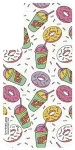 Paneel Samsung GP-TOU021HOOPW Frame Cover &uuml;mbrisele Galaxy S22+ Simpsons Donut valge