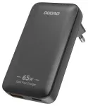 Dudao A65Q travel charger | 65W | GaN, PD | USB-A, USB-C | black