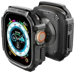 Spigen Rugged Armor nutikella &uuml;mbris Apple Watch Ultra 1/2 (49 mm) jaoks | must