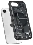 Spigen Ultra Hybrid telefoni&uuml;mbris iPhone SE 4 (2025) Zero One jaoks, must, MagSafe'iga