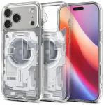Spigen Ultra Hybrid telefoni&uuml;mbris MagSafe toega mudelile iPhone 17 Pro, valge