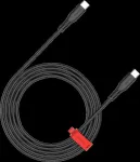 Canyon CC60SC andmeedastus- ja laadimiskaabel | USB-C kuni USB-C | 60W | 2m | must