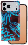 Animal Print telefoni &uuml;mbris iPhone 17 Pro mitmev&auml;rviline (Chameleon)