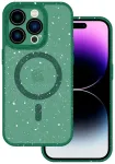 Tel Protect Magnetic Splash Frosted telefoni &uuml;mbris iPhone 14 Pro roheline