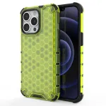 Honeycomb armor telefoni &uuml;mbris iPhone 13 Pro roheline