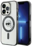Karl Lagerfeld KLHMP15LHKHNOTK iPhone 15 Pro 6.1" transparent hardcase IML Karl`s Head MagSafe