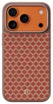 Benks Magnetic Armor Pro Armor Grid telefoni &uuml;mbris MagSafe toega iPhone 17 Pro oranž