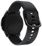 Fusion Accessories TYS nutikella rihm Samsung Galaxy Watch 46 mm / Gear S3 jaoks | silikoonist | must